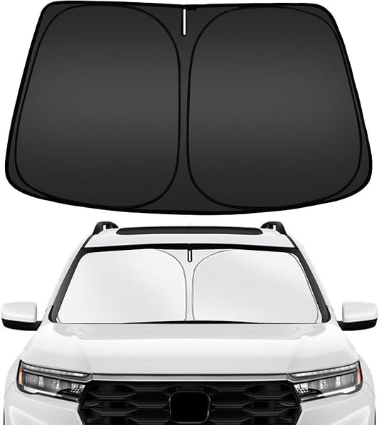 ARISMOTOR Windshield Sun Shade for Honda Pilot 2016-2024, Custom Fit Foldable by ARISMOTOR