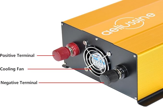 1500W Pure Sine Wave Inverter-48V DC to 110V 120V AC Power Converter - Image 3