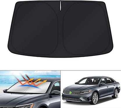 KUST Windshield Sun Shade for 2012-2022 Volkswagen VW Passat Accessories by KUST