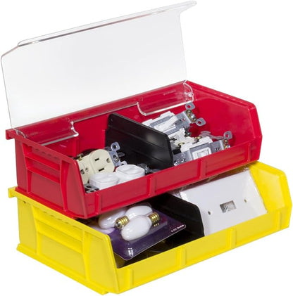 Akro-Mils 30232 AkroBins Plastic Storage Bins, Space-Saving Stackable Bins - Image 2