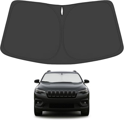 Proadsy for Jeep Cherokee 2014-2024 2025 Windshield Sun Shade 4-Layer Foldable by Proadsy