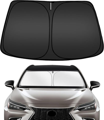ARISMOTOR Windshield Sun Shade for Ni-ssan Kicks 2018-2024, Custom Fit Foldable by ARISMOTOR