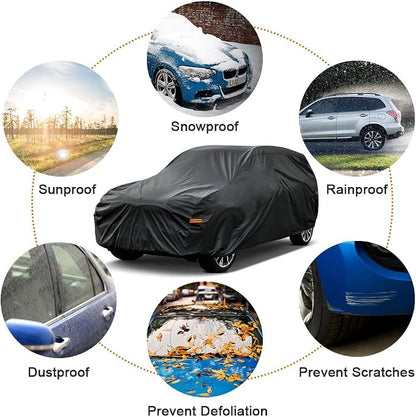 Kayme 7 Layers SUV Car Cover Custom Fit - Image 5