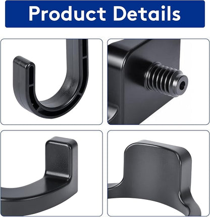 6 Pcs ABS Storage Shed Tool Hooks, Heavy Duty Shed Accessories & Hooks - Image 5