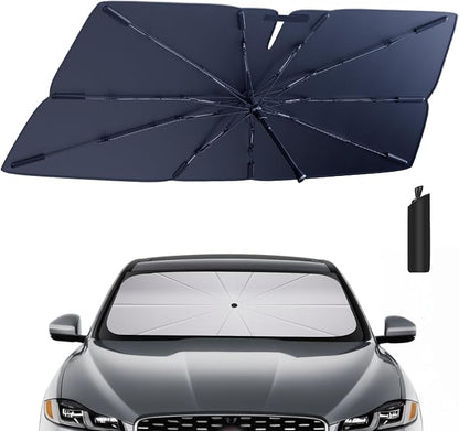 Windshield Sun Shade Umbrella for 2016-2025 Jaguar F-Pace Accessories: Custom by HIMUMOY