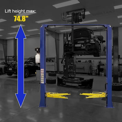 Car Lift 9, 000lbs 2 Post Auto Lift Overhead Auto Truck Hoist - Image 3