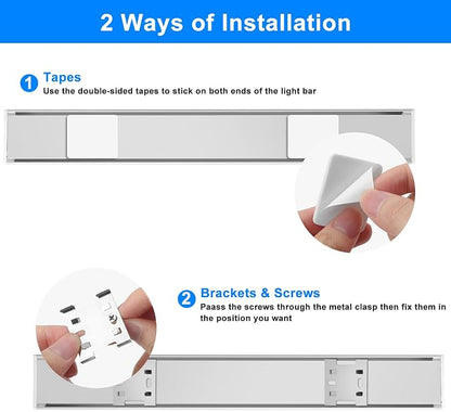 Linkstyle 4PCS 12V Interior LED Light Bar, 108 LEDs Light Strip Lights - Image 4