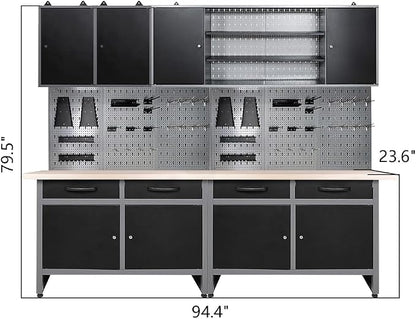 JZD Garage Tool Storage Cabinet System - Image 2
