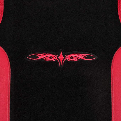 carXS Fresh Two-Tone Carpet Floor Mats, Tribal Tattoo Design - Image 9