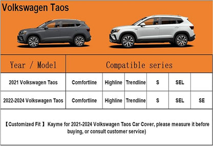 Kayme 7 Layers SUV Car Cover Custom Fit - Image 6