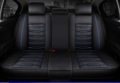 Seat Covers Full Set, Waterproof Leather Seat Covers - Image 3