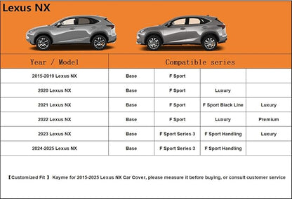 Kayme 6 Layers SUV Car Cover Custom Fit - Image 6