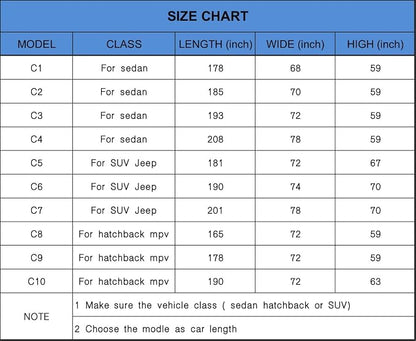 KouKou Oxford Hatchback Car Cover Waterproof All Weather - Image 5
