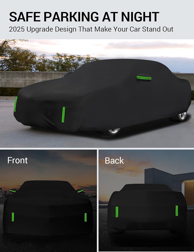 Proadsy 2025 Upgrade 6 Layers Car Cover Compatible - Image 6