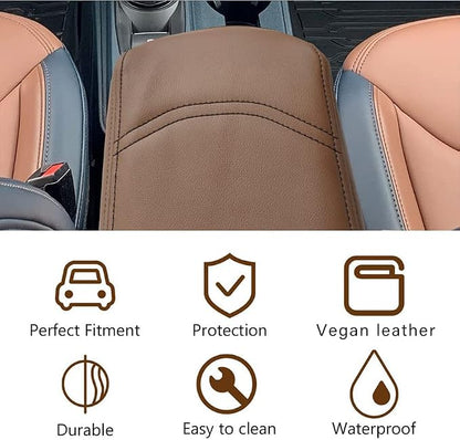Muslogy Center Console Armrest Cover Compatible - Image 3