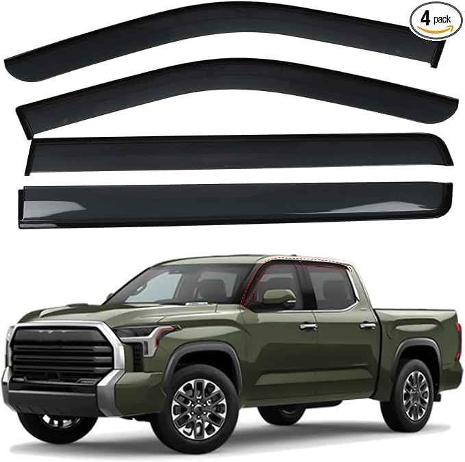 ZONFANT Window Rain Guards, Side Window Deflectors, Sun Visor Rain Vent Window by ZONFANTAUTOPARTS