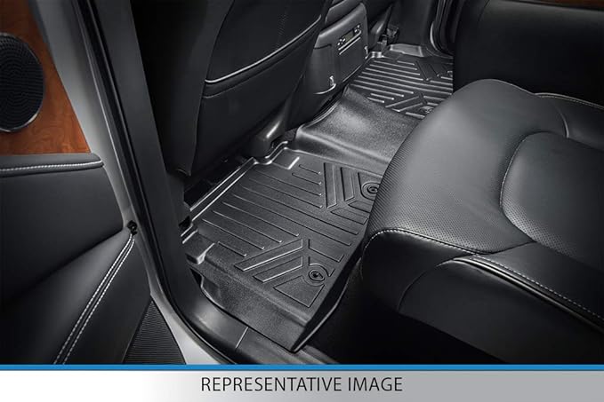 SMARTLINER All Weather Custom Fit Floor Mats 2 Row Liner Set Compatible - Image 4