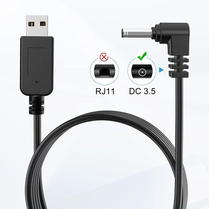 Radar Detector Cable, USB to DC3.5 Plug Cord, Replacement Radar Detectors Power - Image 4