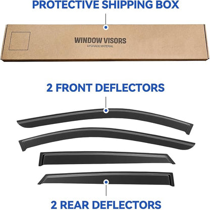 Window Visors Rain Guards Shield - Image 5