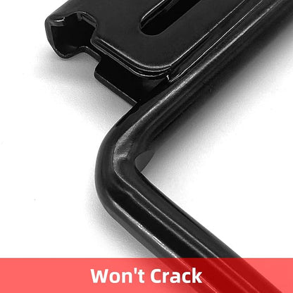 12PCS E Track J Hooks Heavy Duty E Track X Track Steel Hanger, Spring Fitting E - Image 4