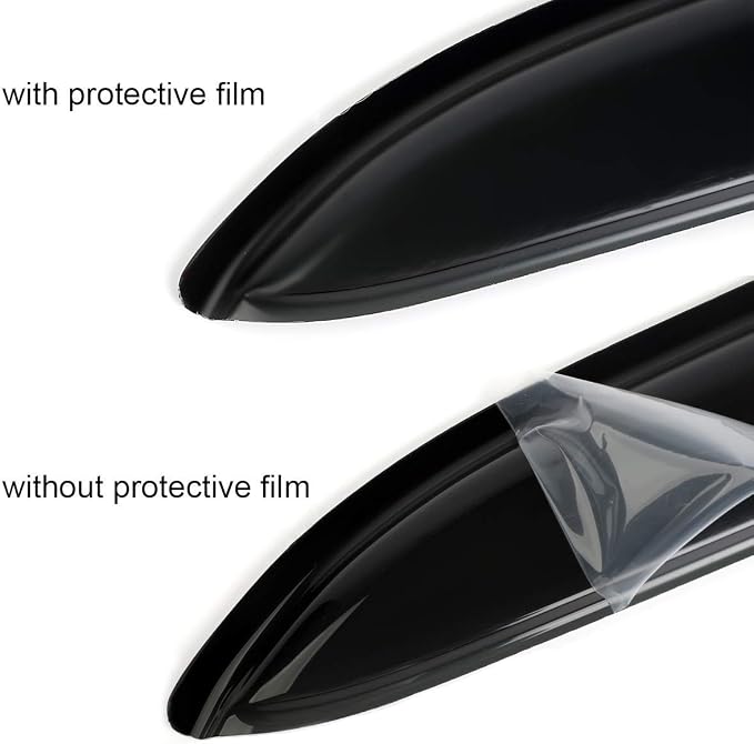 Side Window Visor Wind Vent Deflectors - Image 5