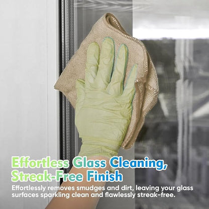 HOMEXCEL Brown Microfiber Cleaning Cloth 12 Pack, 12.5 x 12.5 inch Microfiber - Image 3