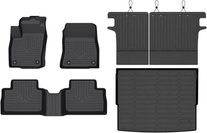 Wayhigh-All Weather Floor Mats & Cargo Liner and Seatback Cargo Set by Wayhigh