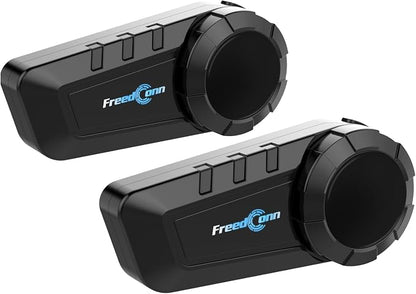 FreedConn KY PRO Motorcycle Helmet Bluetooth Headset, Motorcycle Communication by FreedConn