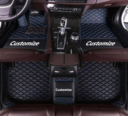 Custom All-Weather Protection Leather Car Floor Mats by LIODOR
