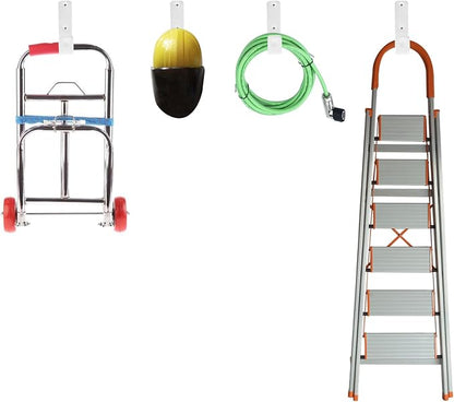 Bunk Bed Ladder Hooks Brackets, Iron Bed Ladder Hook, PVC Coated Angled Ladder - Image 7
