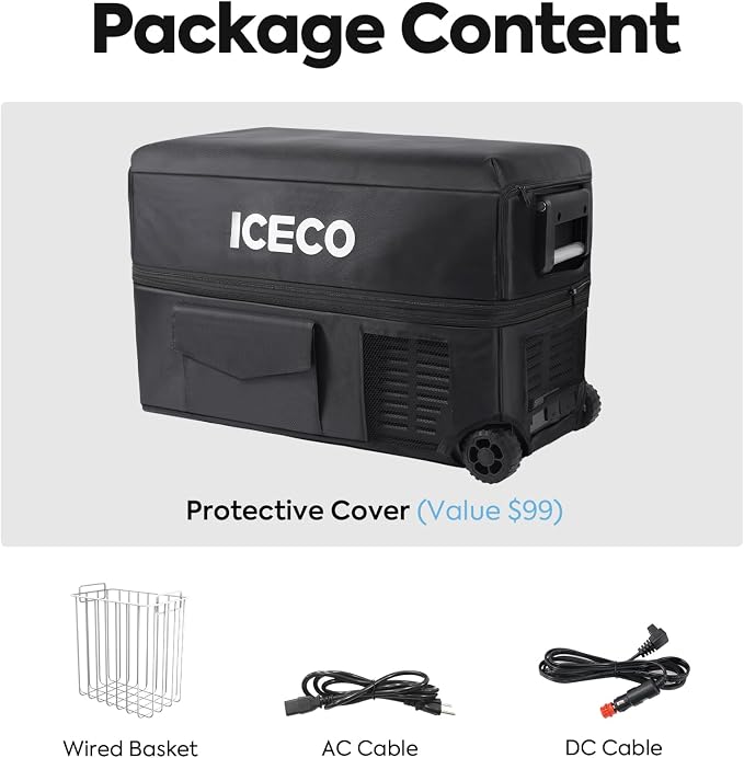 ICECO JP40 Pro 12 Volt Car Refrigerator, Portable Fridge Freezer - Image 9