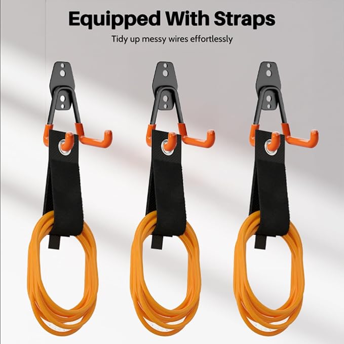Garage Hooks Heavy Duty, 10 Pack Wall Mount Storage Hangers - Image 4