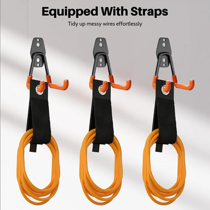 Garage Hooks Heavy Duty, 10 Pack Wall Mount Storage Hangers - Image 4