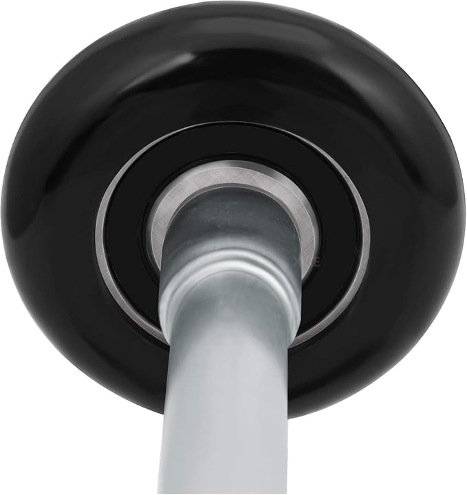 XiKe 12 Pack Black 2" Nylon Garage Door Roller 4" Stem, Quiet/Durable and High - Image 4