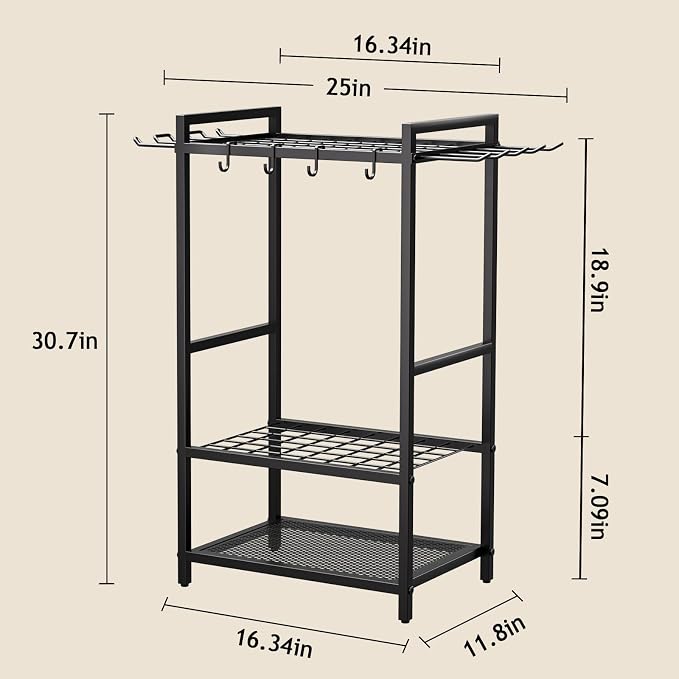 Garden Garage Tool Organizer - Image 2