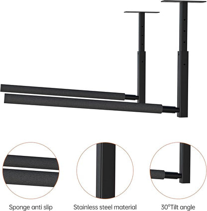 Adjustable Ladder Ceiling Rack, Kayak Overhead Garage Storage Rack, Garage - Image 3