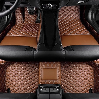 Custom Colors Car Floor Mats Black Pink by Unknown