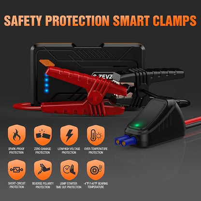S ZEVZO Jump Starter 1000A Peak Portable Jump Starter - Image 3