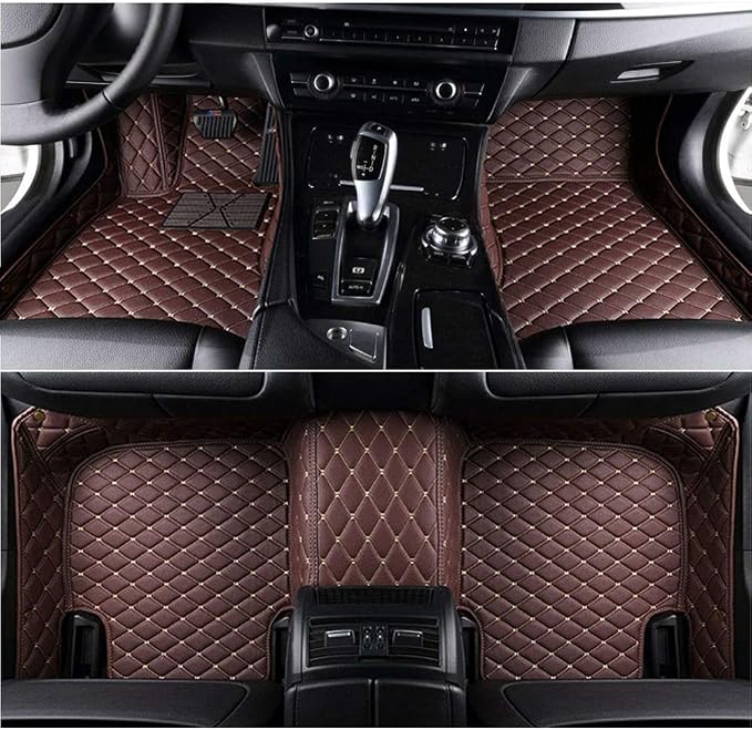Custom All-Weather Protection Luxury Leather Floor Mats - Image 9