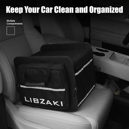 LIBZAKI Car Trunk Storage Organizer, Collapsible Trunk Storage Box - Image 7