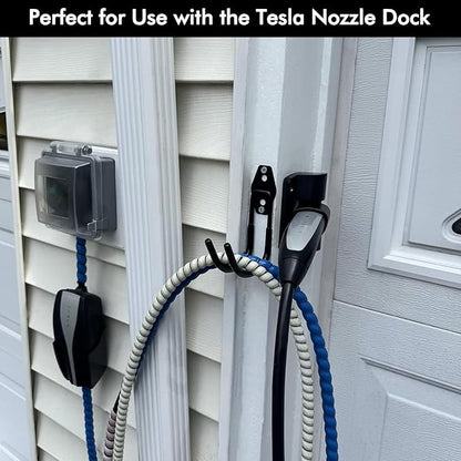 Tesla Charger Holder Wall Mount EV Charger Holder, Tesla Charging Cable - Image 3