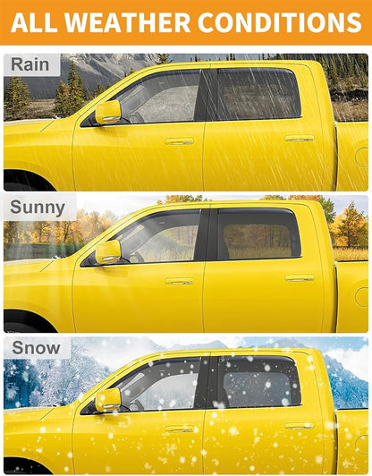 in-Channel Window Rain Guards Fit - Image 6
