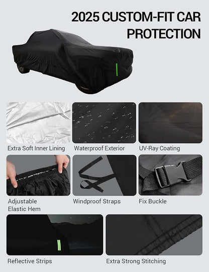 Proadsy 2025 Upgrade Car Cover Compatible - Image 8
