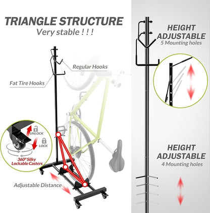 Vertical Bike Parking Stand - Image 3