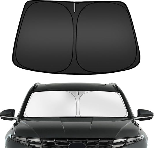 ARISMOTOR Windshield Sun Shade for Hyun-dai Tucson 2022-2025 2026, Custom Fit by ARISMOTOR