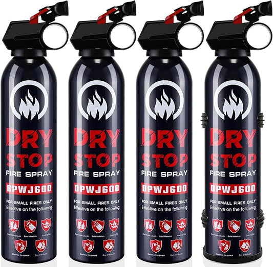 4 Pack Dry Powder Fire Extinguisher by Lirches