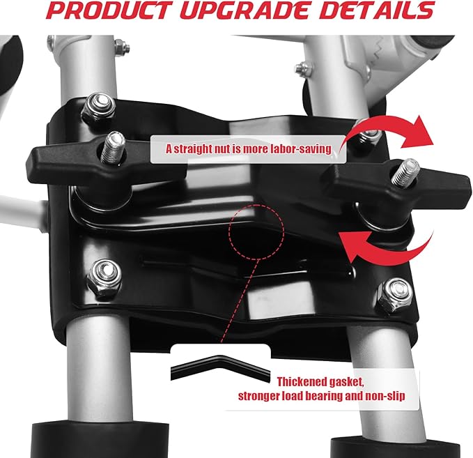 FORWODE Premium Kayak Roof Rack, 2 Pair J-Bar Roof Rack, Folding Adjustable Rack - Image 5