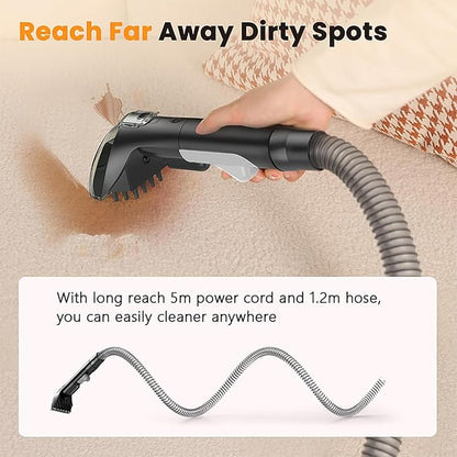 Carpet Spot Cleaner Machine, 16Kpa Portable Deep Cleaner - Image 5