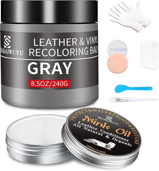 8.5oz Leather Recoloring Balm by SHADAIWUYU