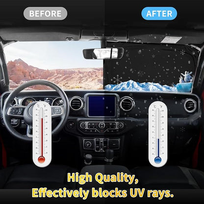 Sun Shade Sunshade for Hyundai Elantra 2021-2024 2025 2026 Windshield Cover - Image 5